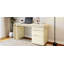 Bureau en forme de L avec 3 tiroirs, bureau rotatif à 360 °, bureau, bureau d'angle pour bureau à domicile