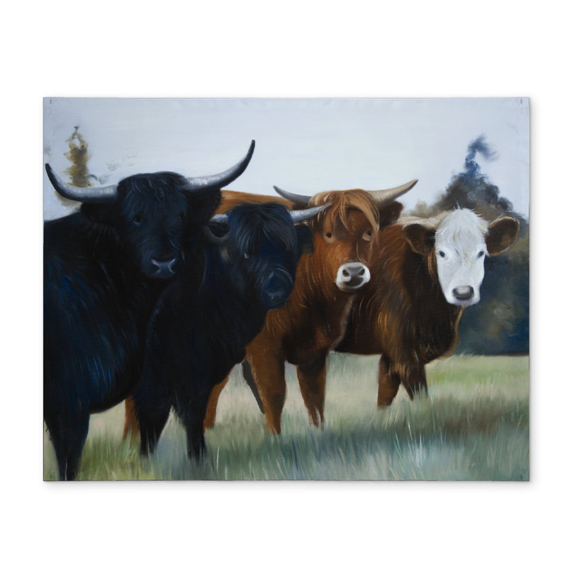 Napperon Highland Cows | Décor d'animaux de ferme