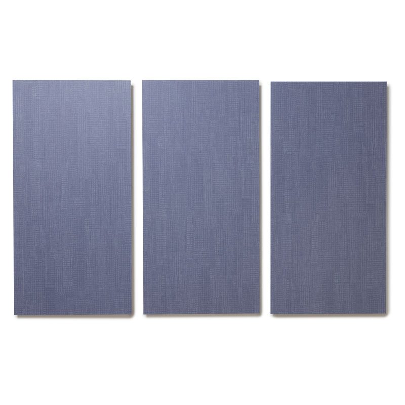 Carreaux de vinyle adhésifs 28 mil x l 12 po x L 24 po GlueCore Fab, Indigo sauvage
