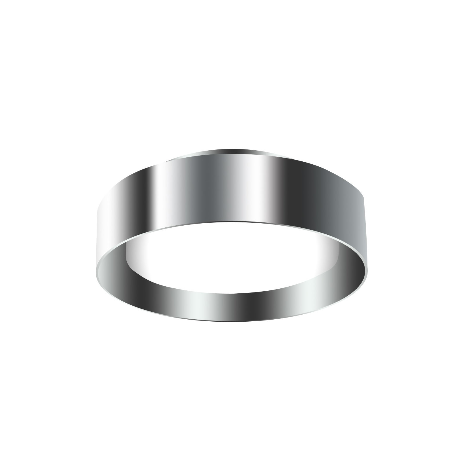 Savita 15.7" Flush Mount, Chrome