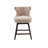 Preethi Swivel Counter Stool with Solid Wood Frame-2035841531