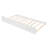 Twin Size House Bed Wood Bed With Twin Size Trundle ( White )