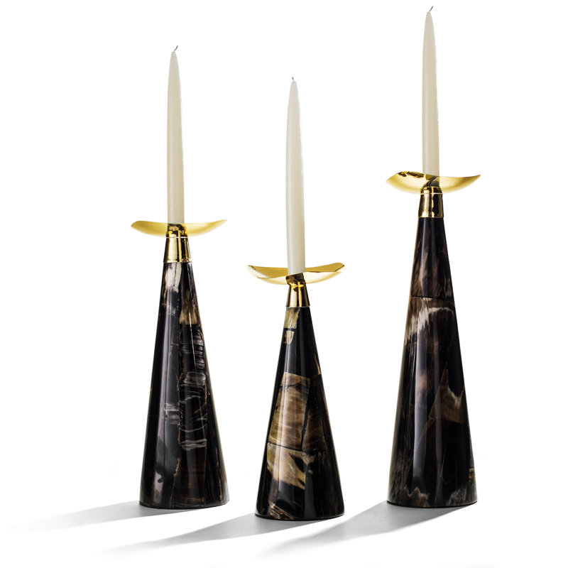 Candelabra, Gold/Brown