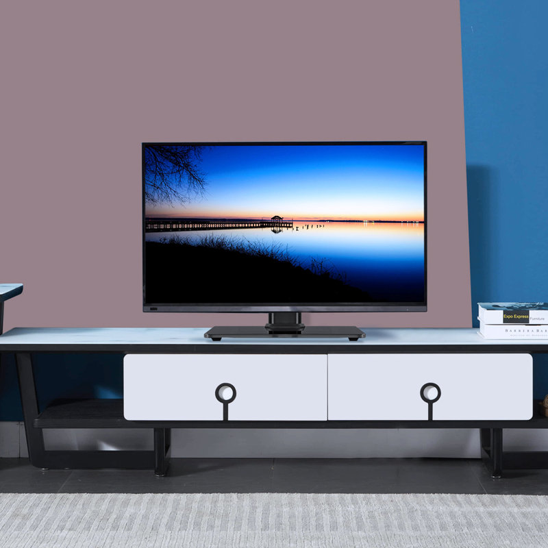 Single Computer Monitor Stand Free Standing Rotation Monitor Mount Vesa 75x75mm/100x100mm