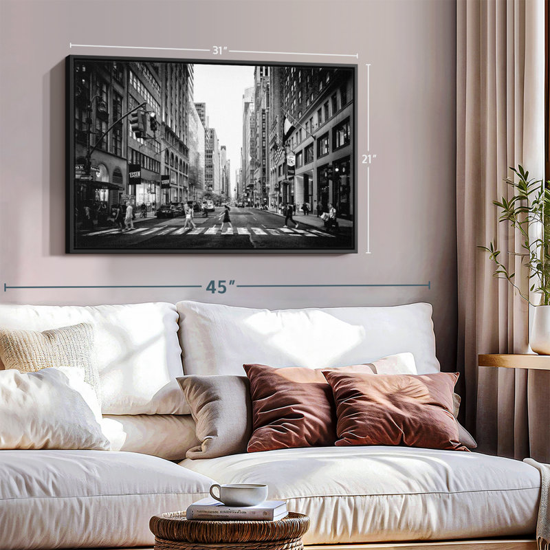 «Madison Avenue», H 21 po x l 31 po