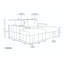 Canapé modulaire 4 pièces ergazi