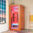 1-Person Indoor FAR Infrared Sauna in Premium Japanese Cedar with Red Light Therapy, Bluetooth Speakers, Smart Control Panel & Chromotherapy Lighting