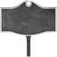 Colonial Petite Address Sign Plaque with Lawn Stake-1541213756-1540017948