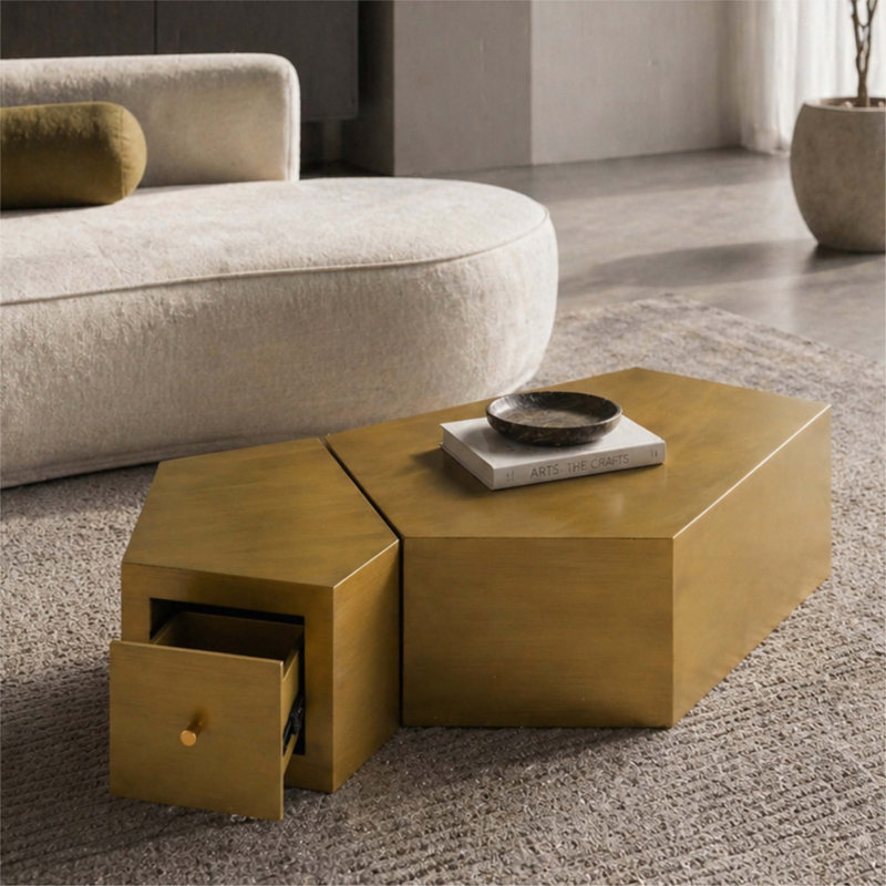 Ensemble de 2 tables gigognes Modern Modern