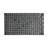 Outdoor Iron Patio Coffee Table - Black Brush Silver, 20.75"D X 18"H 35.7"W, Enhances Comfort Zone Powder Coated For Outdoor, 35.7"W 20.75"D, Stylish And