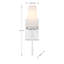Applique murale 1 lumière Meridian en chrome-919927381