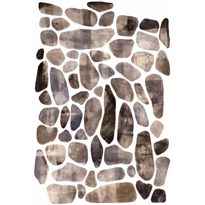 Stepping Stones I by Emma Scarvey - Wrapped Canvas Print