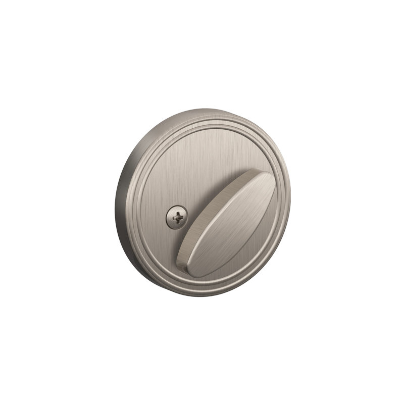 Dexter Single Cylinder Deadbolt, Satin Nickel