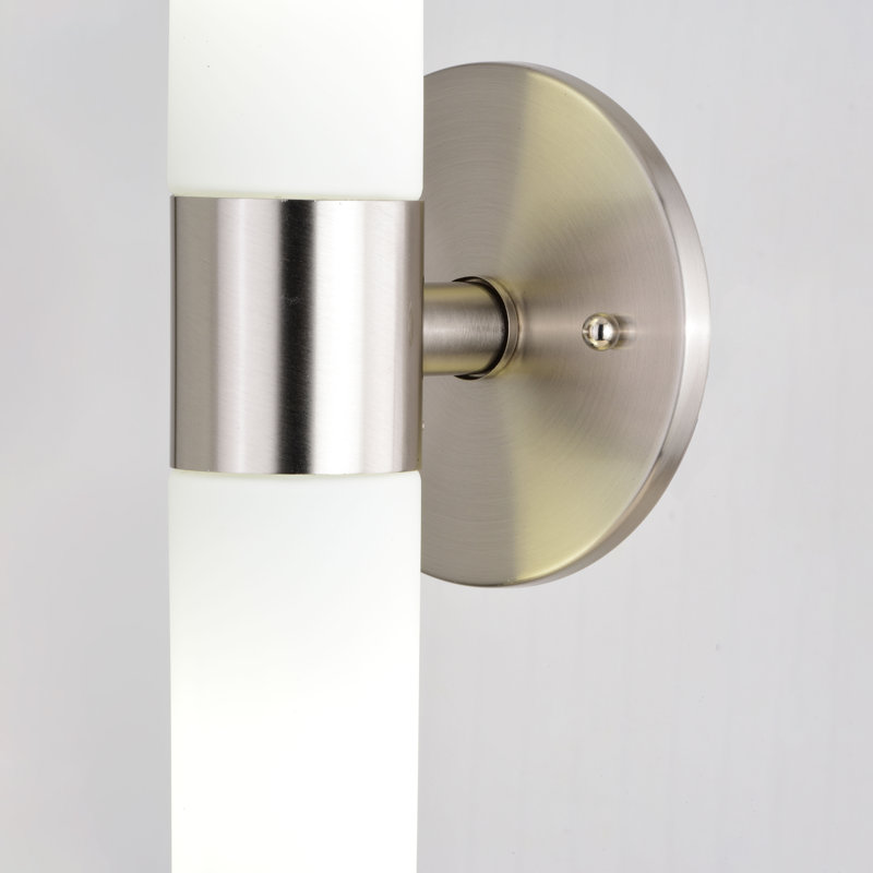 Elliot 2 - Light Dimmable Vanity Light, Satin Nickel