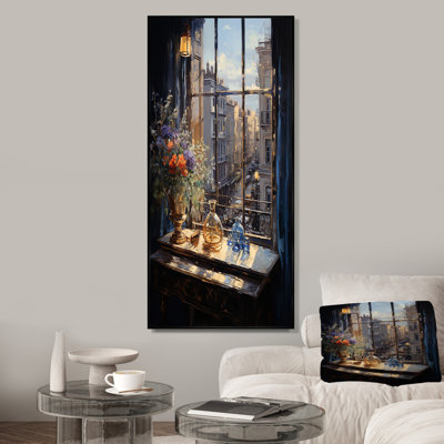 Nyc Floral Windows II - New York City Wall Art