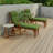 72" x 22" Outdoor Chaise Lounge Cushion with Ties and Loop-846565352