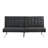 Black Futon Sofa Bed With Single Bed