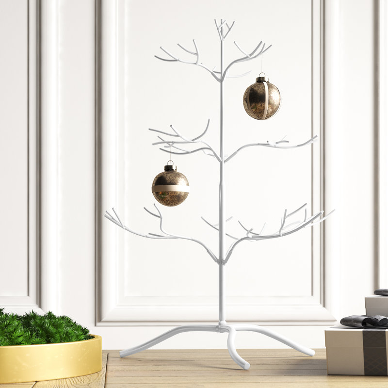 Accessoire d'ornement festif, Blanc, H 24 po x l 16,5 po x P 15 po