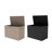 30.77"W 45 Gallon Water Resistant Resin Lockable Deck Box(Black)-98472496