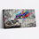 «Graffiti Music», reproduction d'art sur toile, ensemble de 1