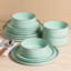  Service de table en grès 12 pièces Sleek Line - Service pour 4-407905220