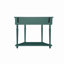 Élégante table de bout sculptée à 1 tiroir avec beaucoup de rangement, parfaite pour un décor campagnard moderne et pratique-2045767971