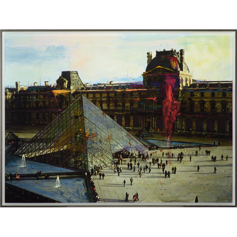 Louvre par Benito Cerna - Peinture