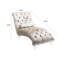 Chaise longue rembourrée en velours Jakolbi Elegant-1270404872