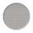 Gris / pois blancs / cadre en rotin naturel