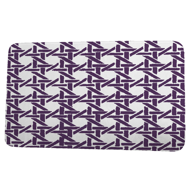Tapis de bain Hess, l 24 po x L 36 po, Mauve