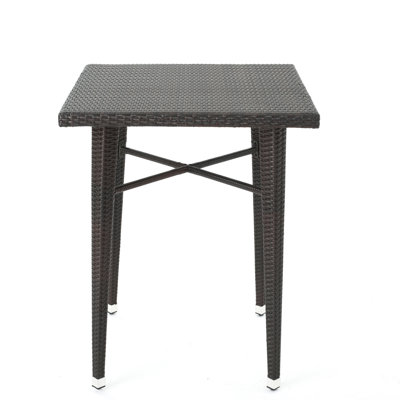 Hartwick Round Wicker/Rattan Outdoor Bar Table