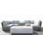 Normandy Wicker Fully Assembled 4 - Person Seating Group with Cushions-38569621
