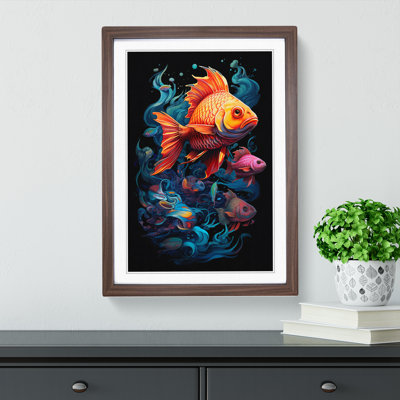 Fish Orphism No.2 - Framed Print