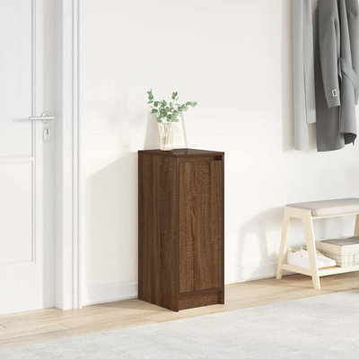 Shoe Cabinet 29.5X34x76 Cm Engineered Wood