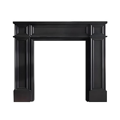 American retro fireplace decorative shelf