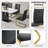 Table And  Chairs , Simple And Luxuriousimitation Marble Rectangular Dining Table And Desk