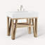 Meuble-lavabo Craft Series, 35,63 po x 28,13 po x 22,75 po, chêne brûlé clair, sans comptoir