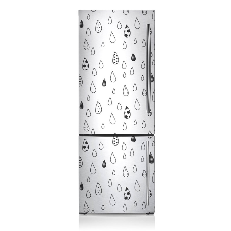 Abstract Door Decal, 190'' H x 70'' W