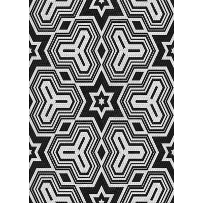 Tapis blanc en laine touffeté à la main Drury