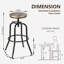 Tabouret de bar à hauteur réglable Rozlynn-653354739-685986009