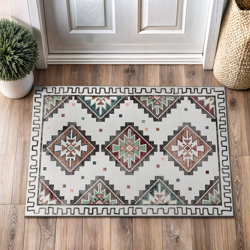 Tapis Koressa avec envers antidérapant, Rectangle 2 pi x 3 pi