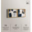 Ensemble de décorations murales bleues Blue Mood and Abstraction -129628092-129628099