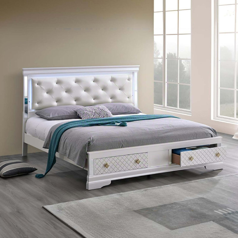 Lit Verona (matelas non inclus), King