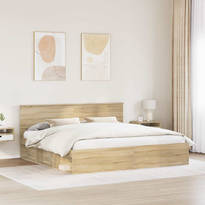 Solid Wood Bed