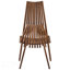 Chaise pliante en bois de conception ergonomique pour un confort intérieur et extérieur, un rangement et une portabilité faciles