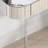 Berislav 33.46'' Glass Top Console Table