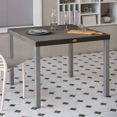 Table d'extérieur Subramaniyam L 37,4 x l 37,4 po Subramaniyam