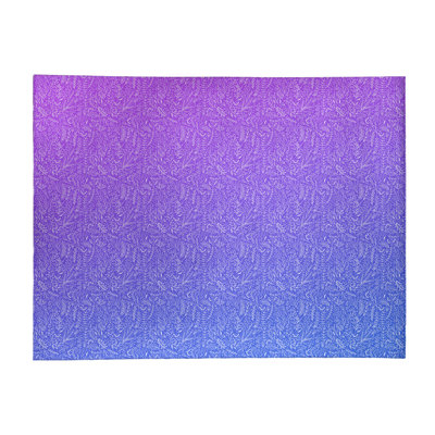 Chenille Floral Indoor Rug