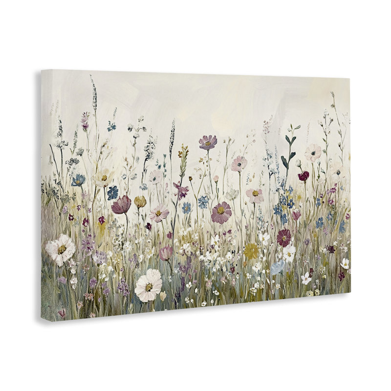 Toile de printemps pastorale, conception de Kim Allen, H 30 po x l 45 po