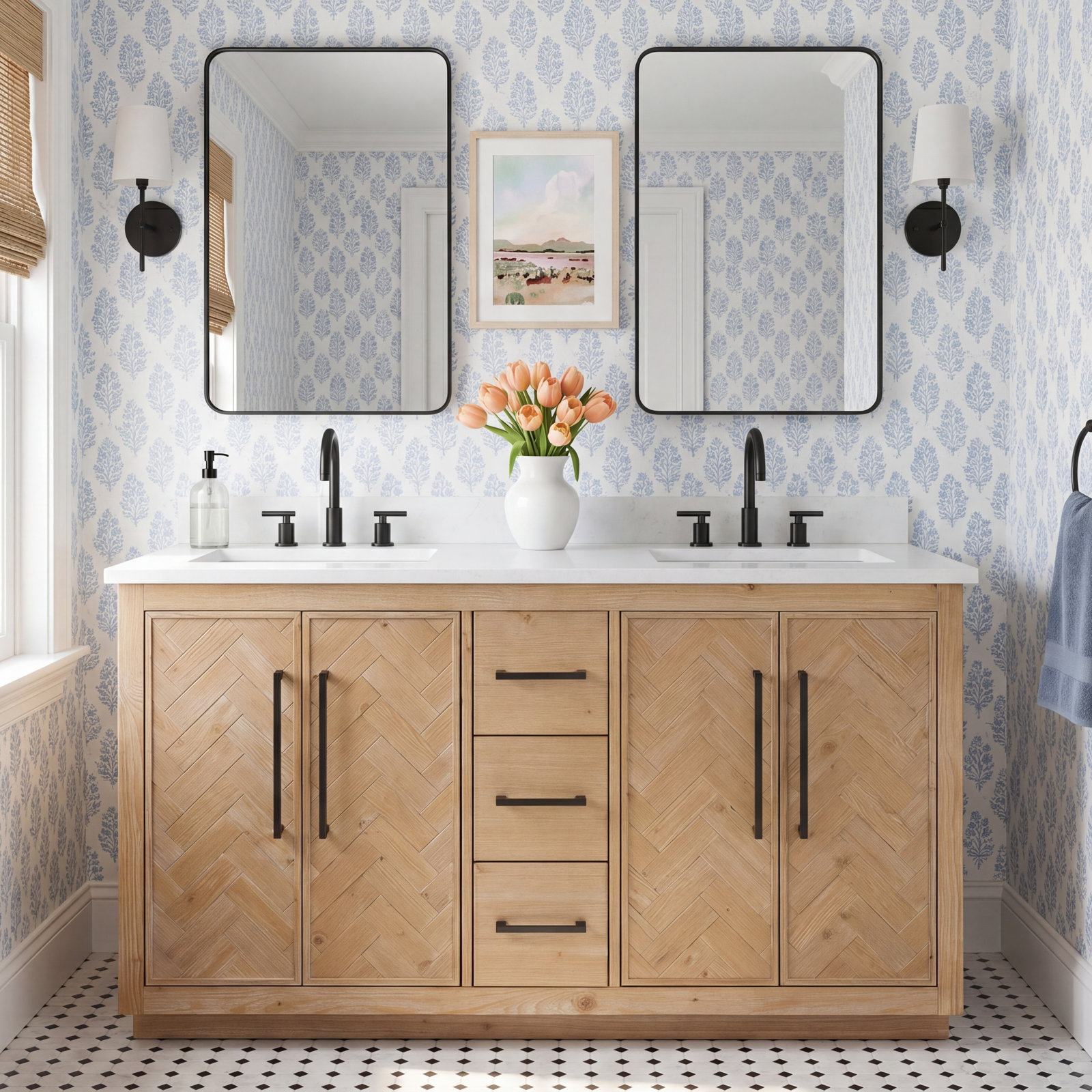 Eris 60'' Double Bathroom Vanity